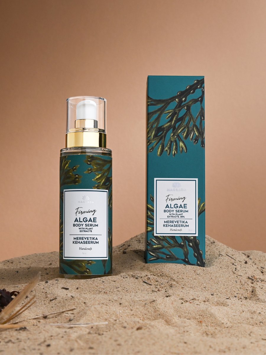 Uppstramande algerkroppsserum med växtextrakt, 35% - 100 ml